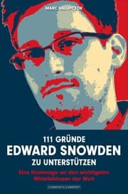 Cover von 111 Gründe, Edward Snowden zu unterstützen