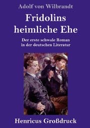 Cover von Fridolins heimliche Ehe (Großdruck)