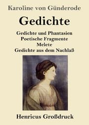 Cover von Gedichte (Großdruck)