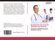 Cover von Evaluación del nivel de Satisfacción laboral