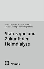 Cover von Status quo und Zukunft der Heimdialyse