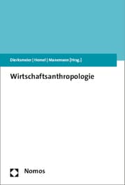 Cover von Wirtschaftsanthropologie