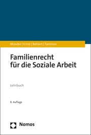 Cover von Familienrecht für die Soziale Arbeit