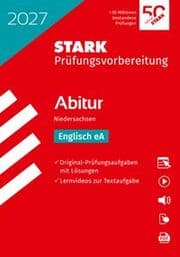 Cover von STARK Englisch eA - Abitur 2027 Niedersachsen - Prüfungsvorbereitung