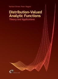 Cover von Distribution-Valued Analytic Functions - Theory and Applications