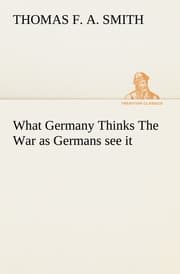 Cover von What Germany Thinks The War as Germans see it