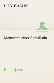 Cover von Memoiren einer Sozialistin Kampfjahre