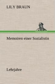 Cover von Memoiren einer Sozialistin Lehrjahre