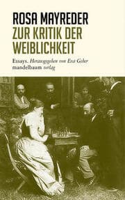Cover von Zur Kritik der Weiblichkeit