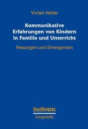 Cover von Kommunikative Erfahrungen von Kindern in Familie und Unterricht