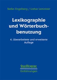 Cover von Lexikographie und Wörterbuchbenutzung