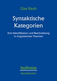 Cover von Syntaktische Kategorien