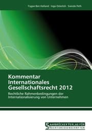 Cover von Kommentar Internationales Gesellschaftsrecht 2012