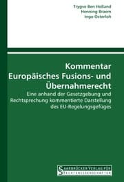 Cover von Kommentar Europäisches Fusions- und Übernahmerecht