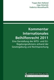 Cover von Kommentar Internationales Beihilfenrecht 2011