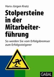 Cover von Stolpersteine in der Mitarbeiterführung
