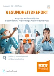 Cover von Gesundheitsreport 2023