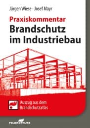 Cover von Brandschutz im Industriebau - Praxiskommentar