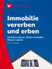 Cover von Immobilie vererben und erben