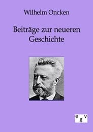 Cover von Beiträge zur neueren Geschichte