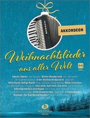 Cover von Weihnachtslieder aus aller Welt - Akkordeon