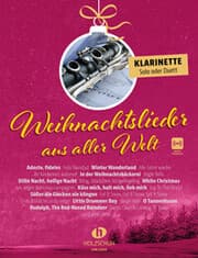 Cover von Weihnachtslieder aus aller Welt - Klarinette