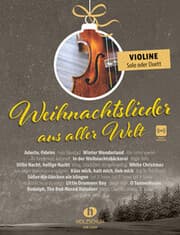 Cover von Weihnachtslieder aus aller Welt - Violine