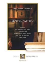 Cover von Sechs Novellen