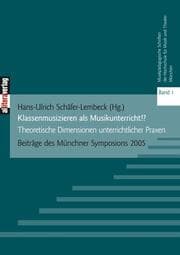 Cover von Klassenmusizieren als Musikunterricht?