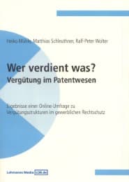 Cover von Wer verdient was? - Vergütung im Patentwesen