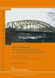 Cover von Das Weltbild und die literarische Konvention als Übersetzungsdeterminanten