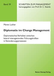 Cover von Diplomatie im Change Management