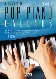 Cover von Die 40 besten Pop Piano Ballads 3