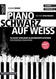 Cover von Piano schwarz auf weiß