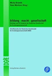 Cover von Bildung Macht Gesellschaft