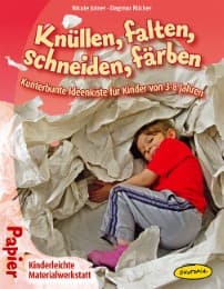 Cover von Knüllen, falten, schneiden, färben