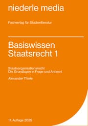 Cover von Basiswissen Staatsrecht 1