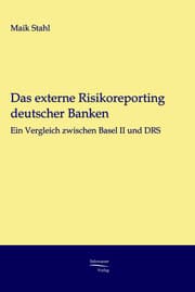 Cover von Das externe Risikoreporting deutscher Banken