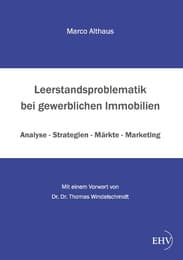 Cover von Leerstandsproblematik bei gewerblichen Immobilien