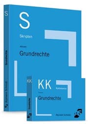 Cover von Skript Grundrechte/Karteikarten Grundrechte