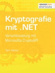 Cover von Kryptografie mit .NET.