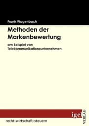 Cover von Methoden der Markenbewertung