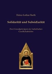 Cover von Solidarität und Subsidiarität