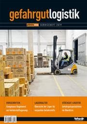 Cover von Gefahrgut-Logistik 2019