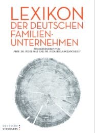 Cover von Lexikon der deutschen Familienunternehmen