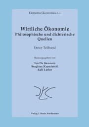 Cover von Wirtliche Ökonomie