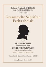 Cover von Johann Friedrich OBERLIN 1740-1826 Gesammelte Schriften