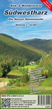 Cover von Südwestharz - Die Harzer Sonnenseite