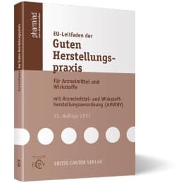 Cover von EU-Leitfaden der Guten Herstellungspraxis für Arzneimittel und Wirkstoffe