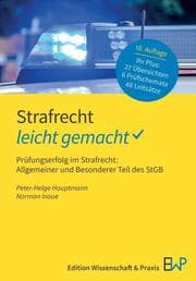 Cover von Strafrecht - leicht gemacht